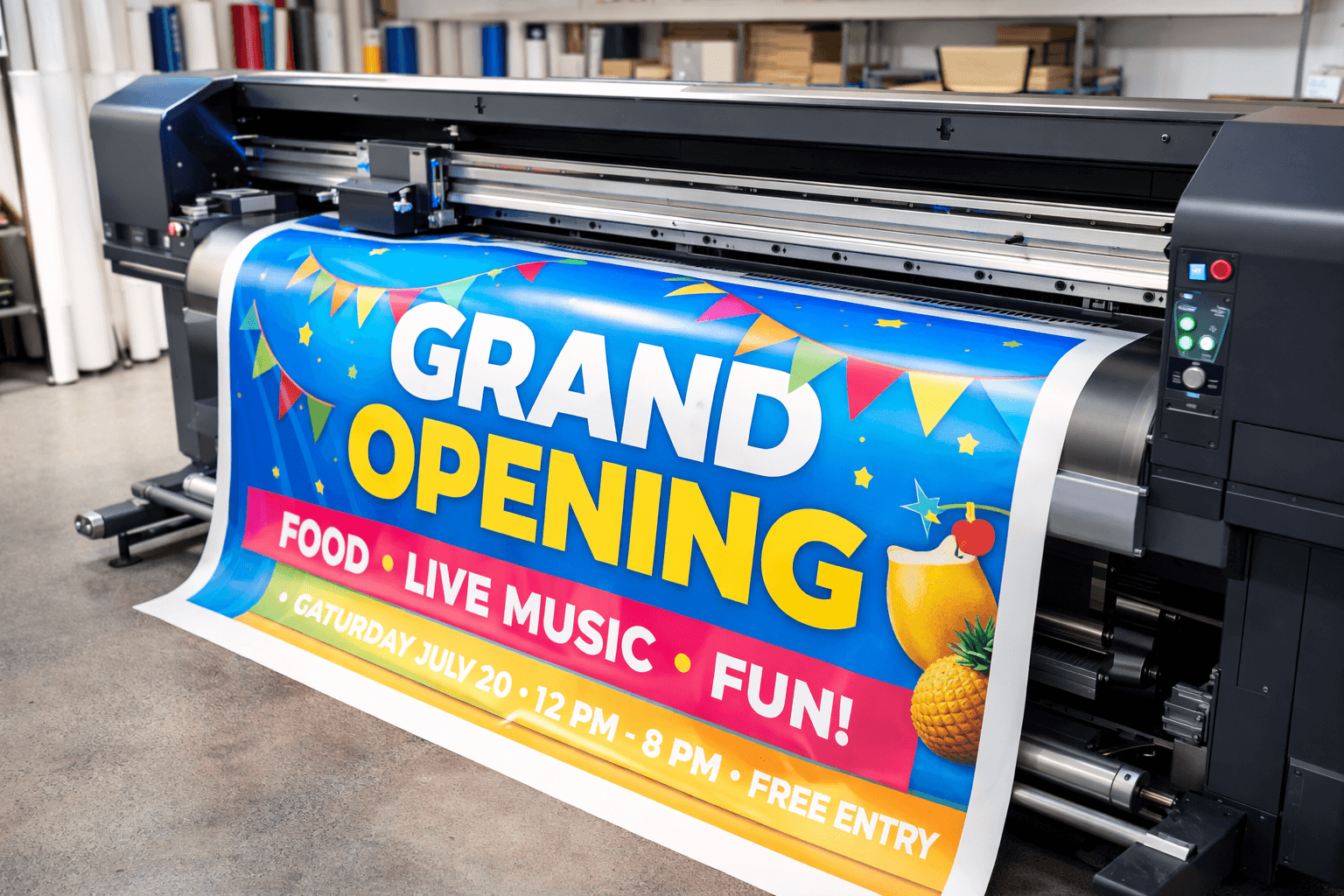 custom banner